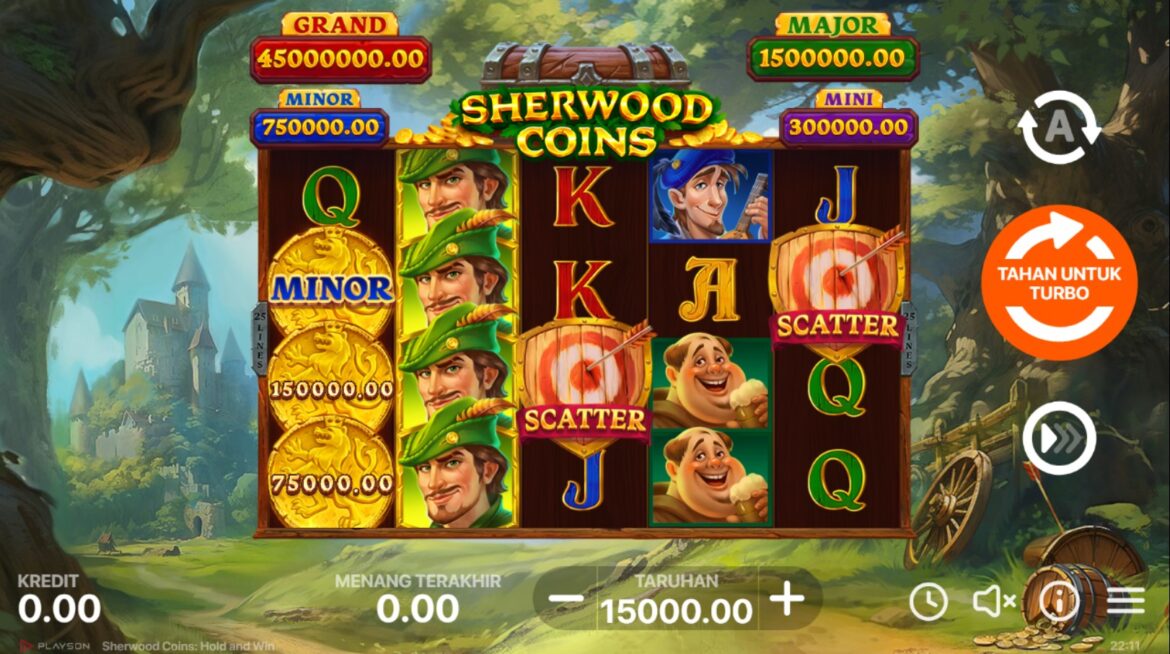Menguak Rahasia Hutan Sherwood – Panduan Bermain Sherwood Coins Hold & Win di BNG